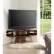 Curve Reception Corner TV Stand